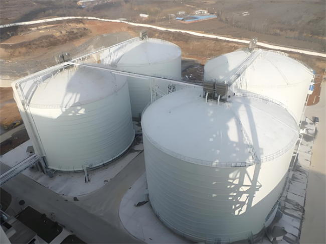 延边朝鲜族大型粉煤灰储存库施工现场